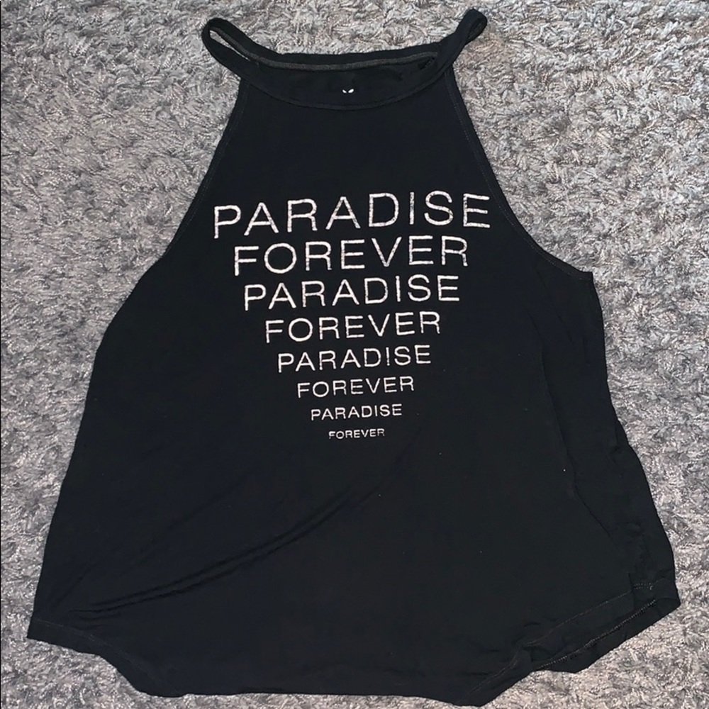 American Eagle Soft black tank top